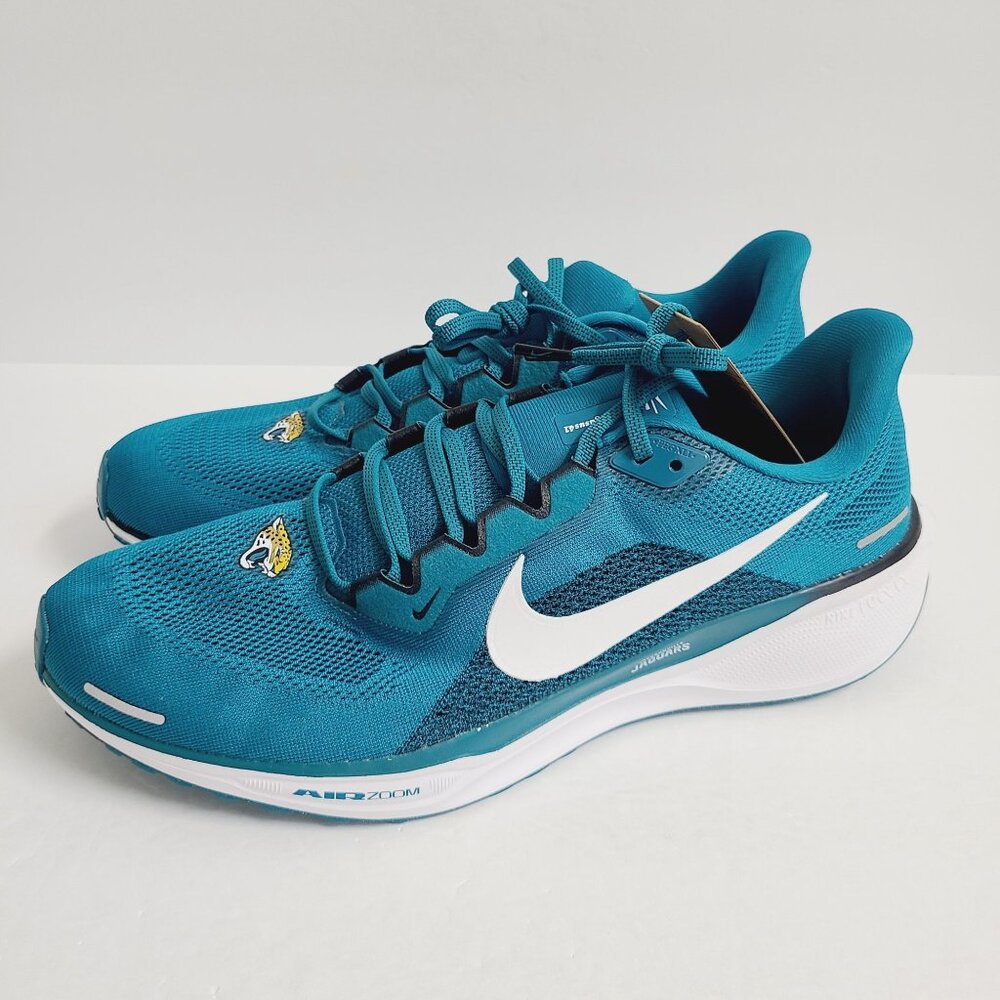 NEW Nike Air Zoom Pegasus 41 Jacksonville Jaguar Shoes FZ5085-400 Size 13 Blue